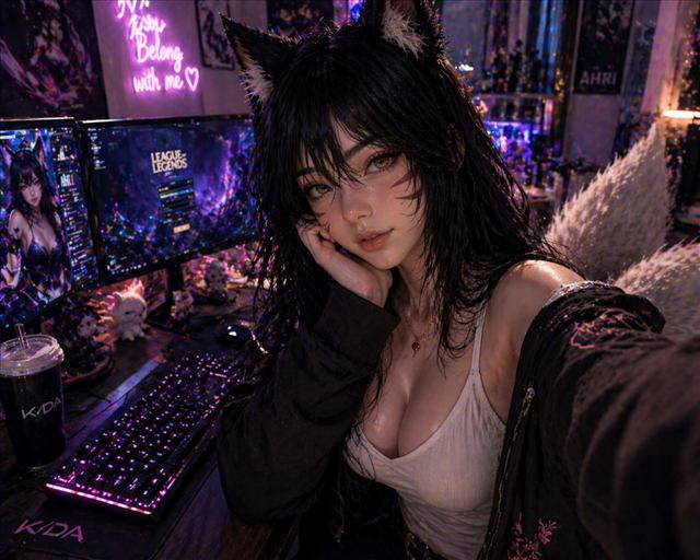 Ahri Fan Art 7 for League of Legends