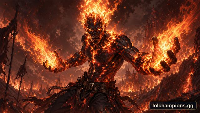 Brand Fan Art for League of Legends