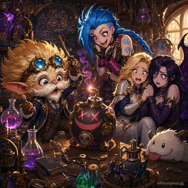 Heimerdinger Fan Art 4 for League of Legends