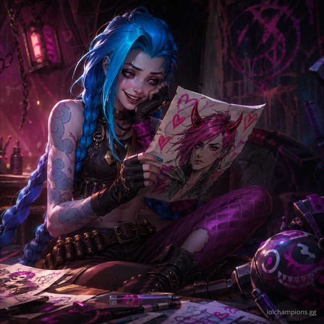Jinx Fan Art 5 for League of Legends