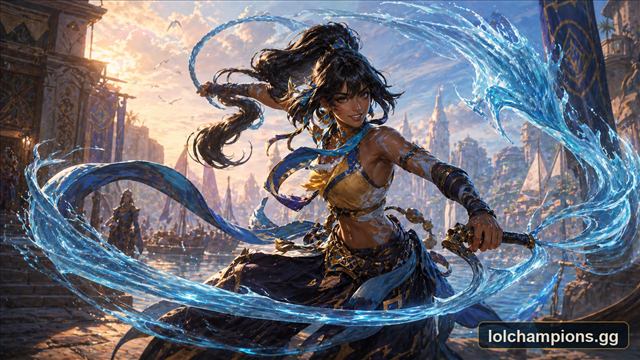 Nilah Fan Art for League of Legends