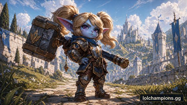 Poppy Fan Art for League of Legends