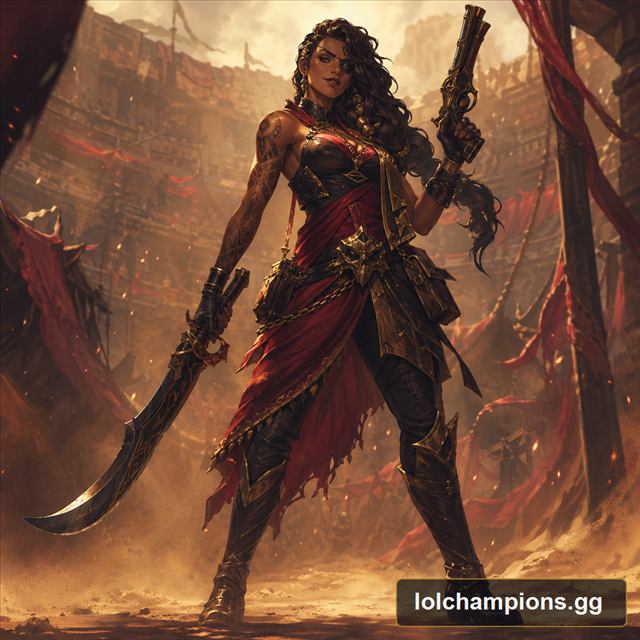 Samira Fan Art for League of Legends