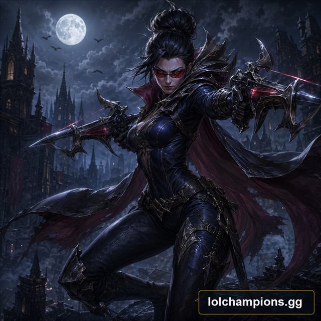 Vayne Fan Art for League of Legends