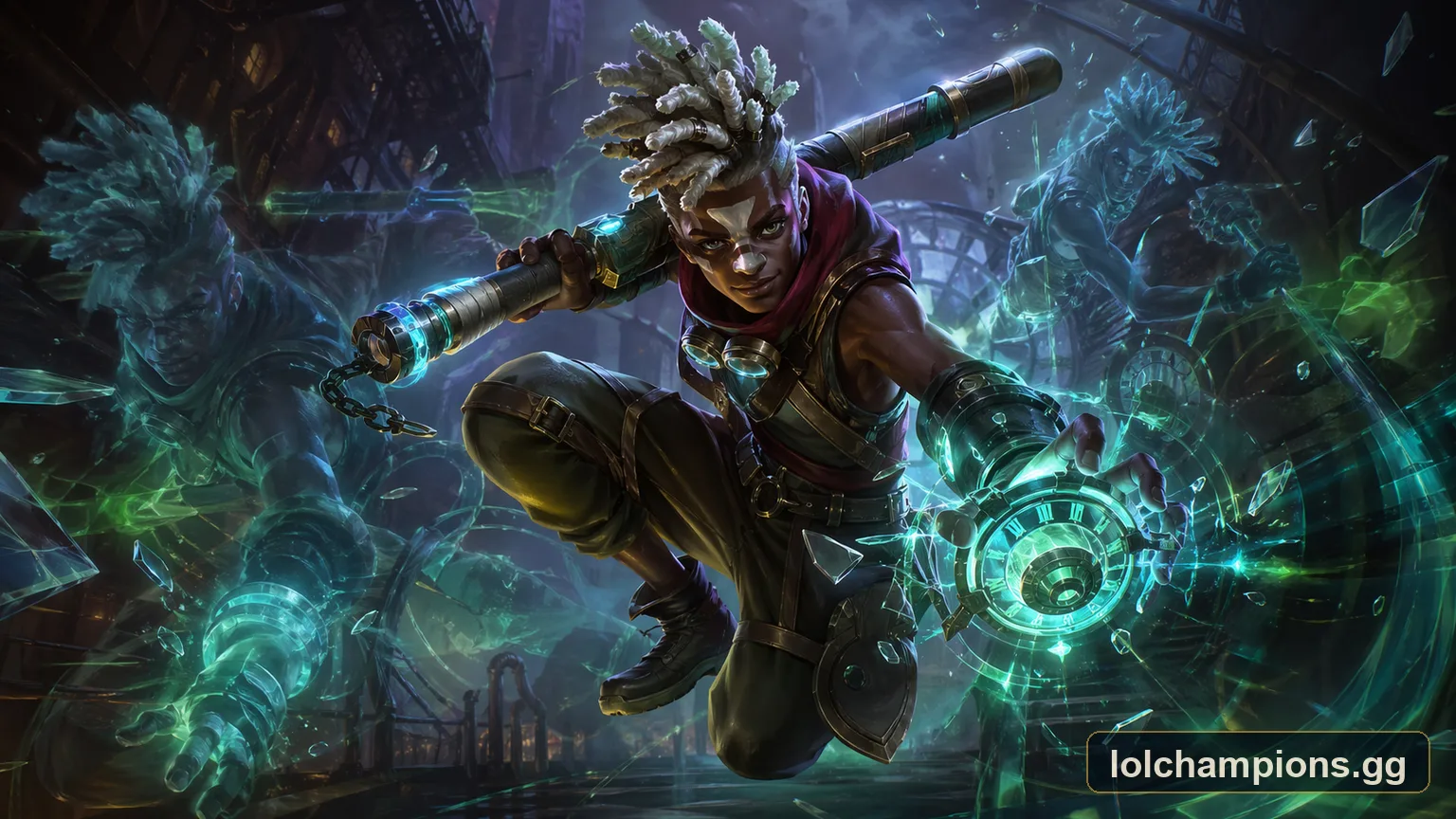 Ekko fan art by lolchampions.gg