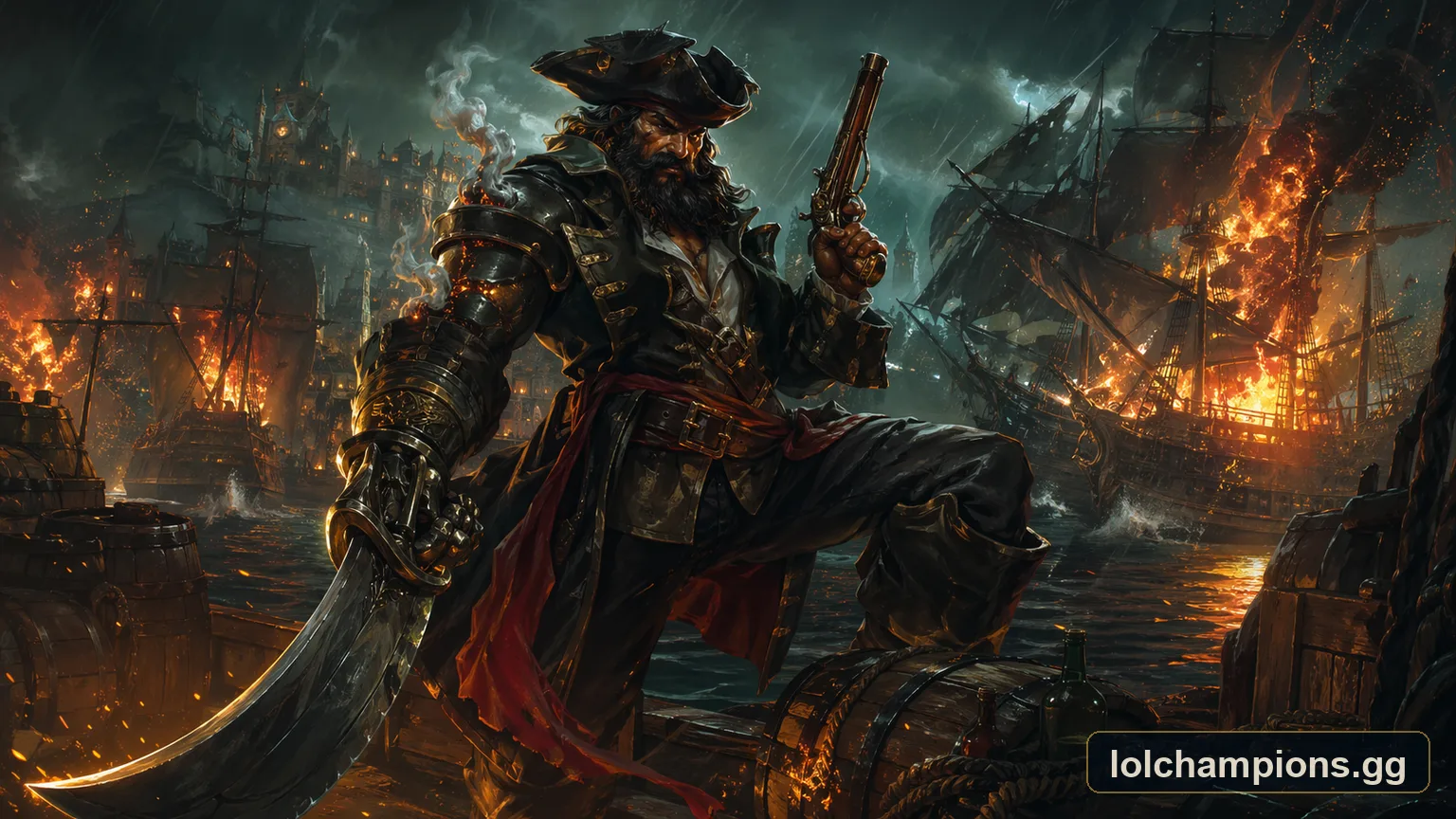 Gangplank fan art by lolchampions.gg