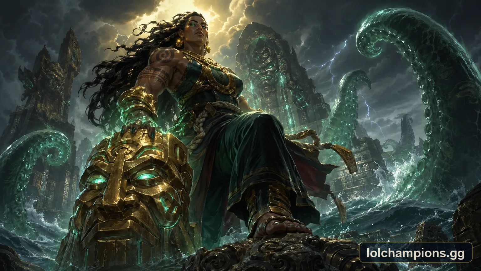 Illaoi fan art by lolchampions.gg