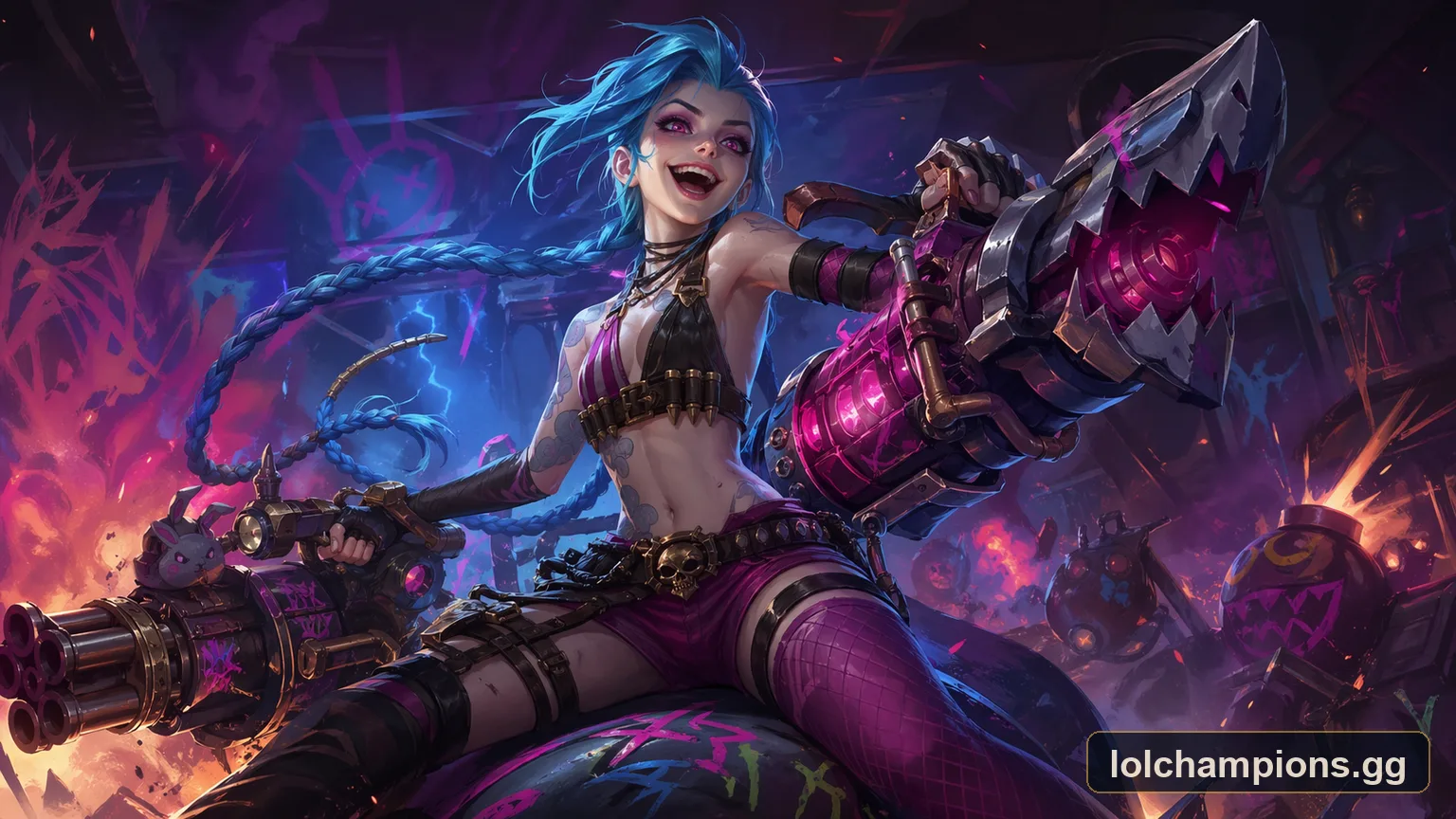 Jinx fan art by lolchampions.gg