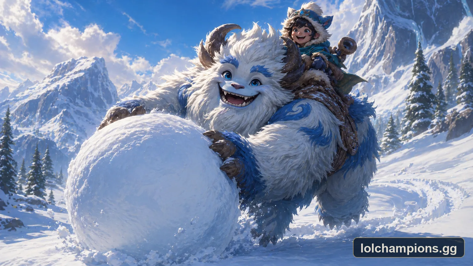 Nunu & Willump fan art by lolchampions.gg