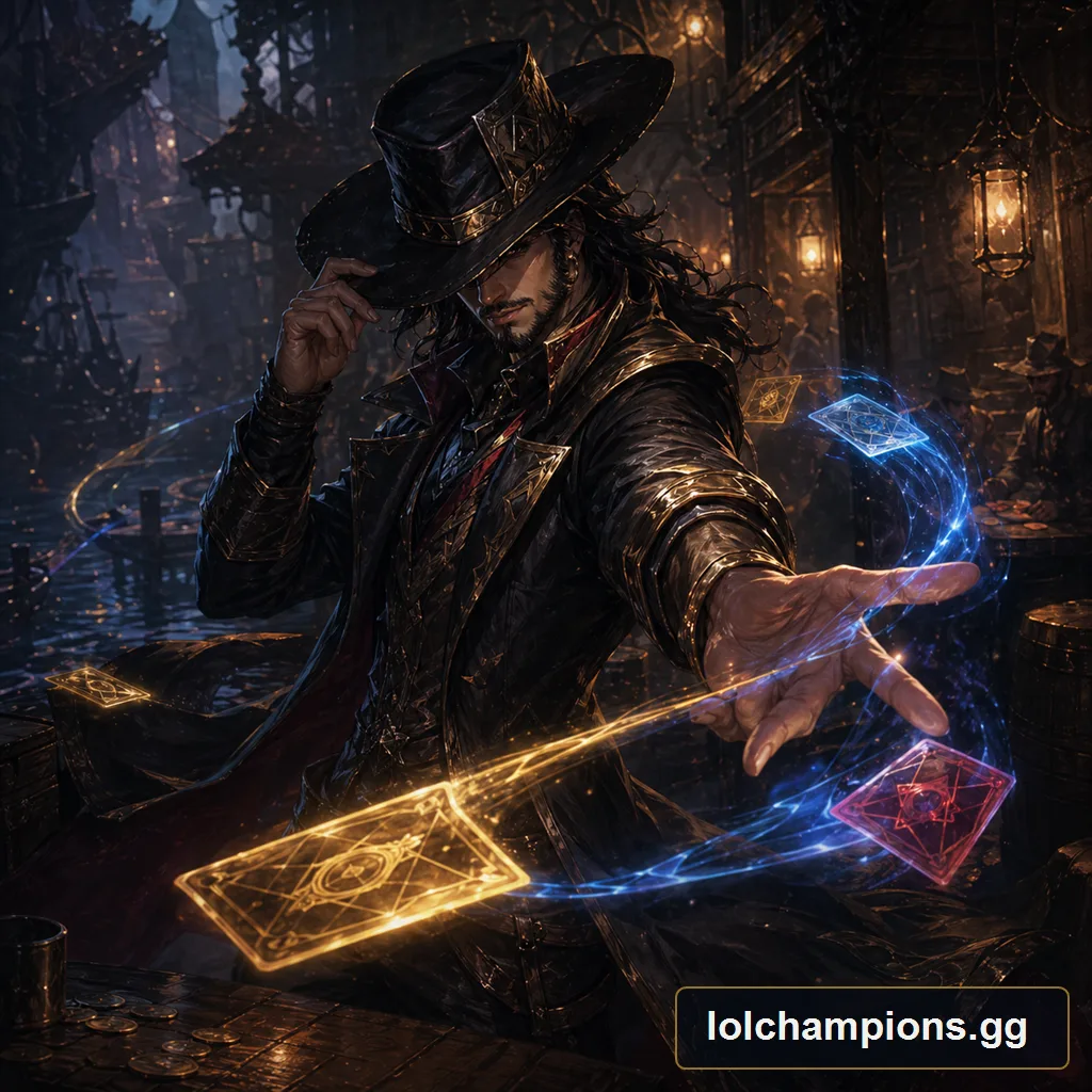 Twisted Fate fan art by lolchampions.gg