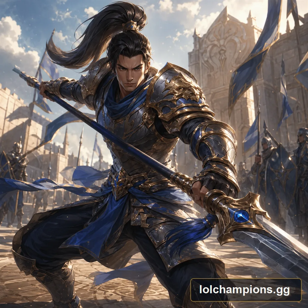 Xin Zhao fan art by lolchampions.gg
