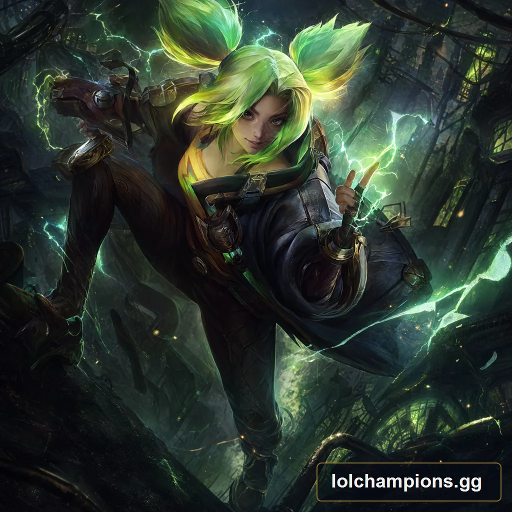 Zeri fan art by lolchampions.gg